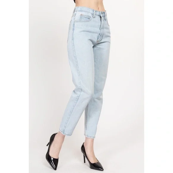 Guess | Light Wash Mom Jeans - Picture 3 of 11